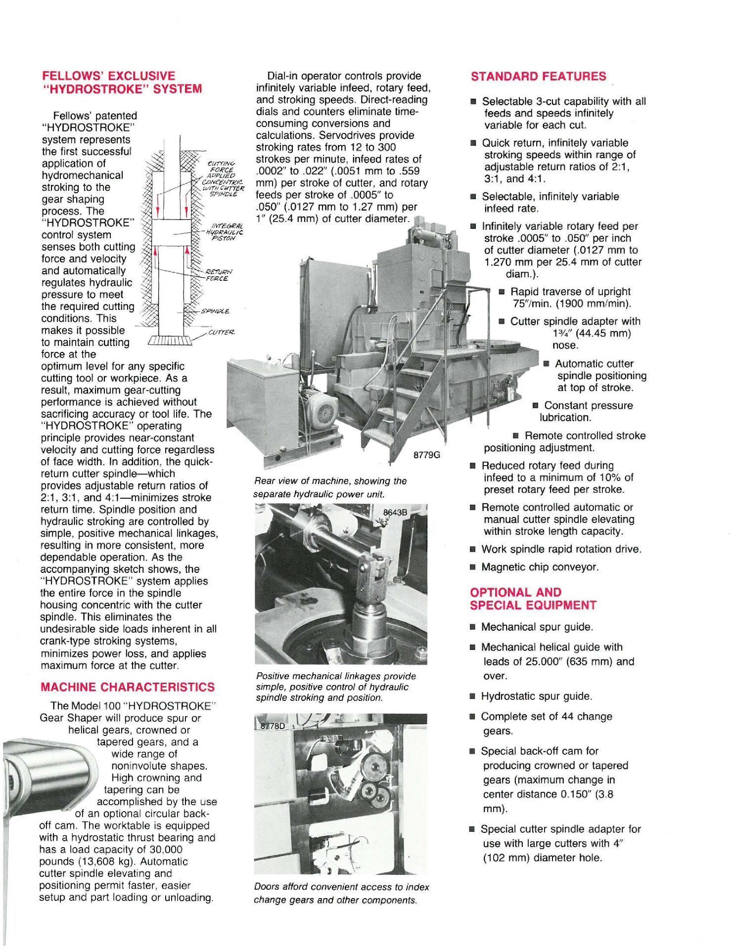 1992 FELLOWS 100-12 CNC HYDROSTROKE GEAR SHAPERS CNC | Piselli Enterprises