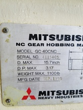 1995 MITSUBISHI GC-40 GEAR HOBBERS (CNC) | Piselli Enterprises (6)