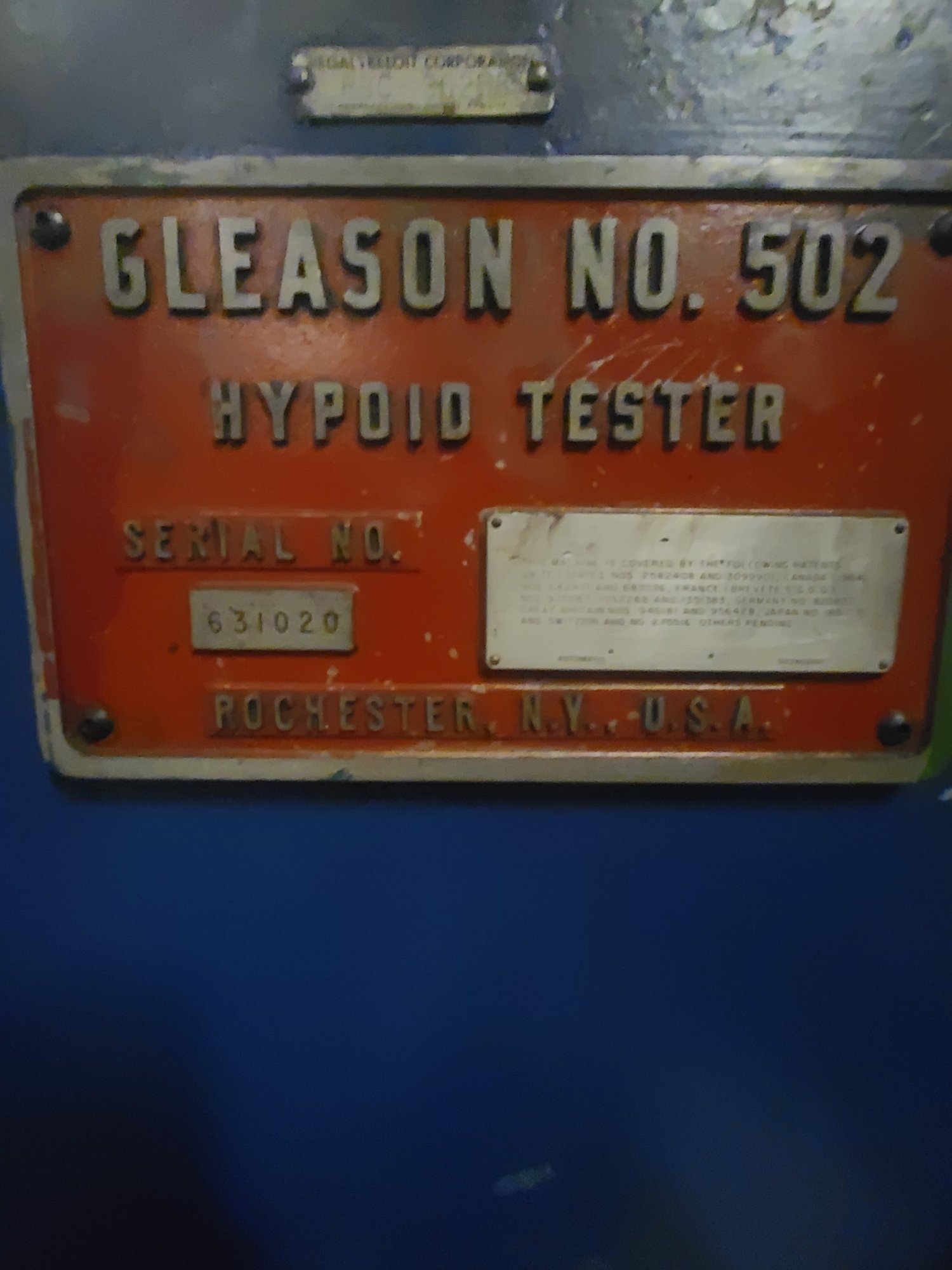 GLEASON 502 GEAR LAPPERS & POLISHERS | Piselli Enterprises
