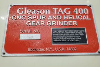 1995 GLEASON Tag 400 GEAR GRINDERS (CNC) | Piselli Enterprises (10)
