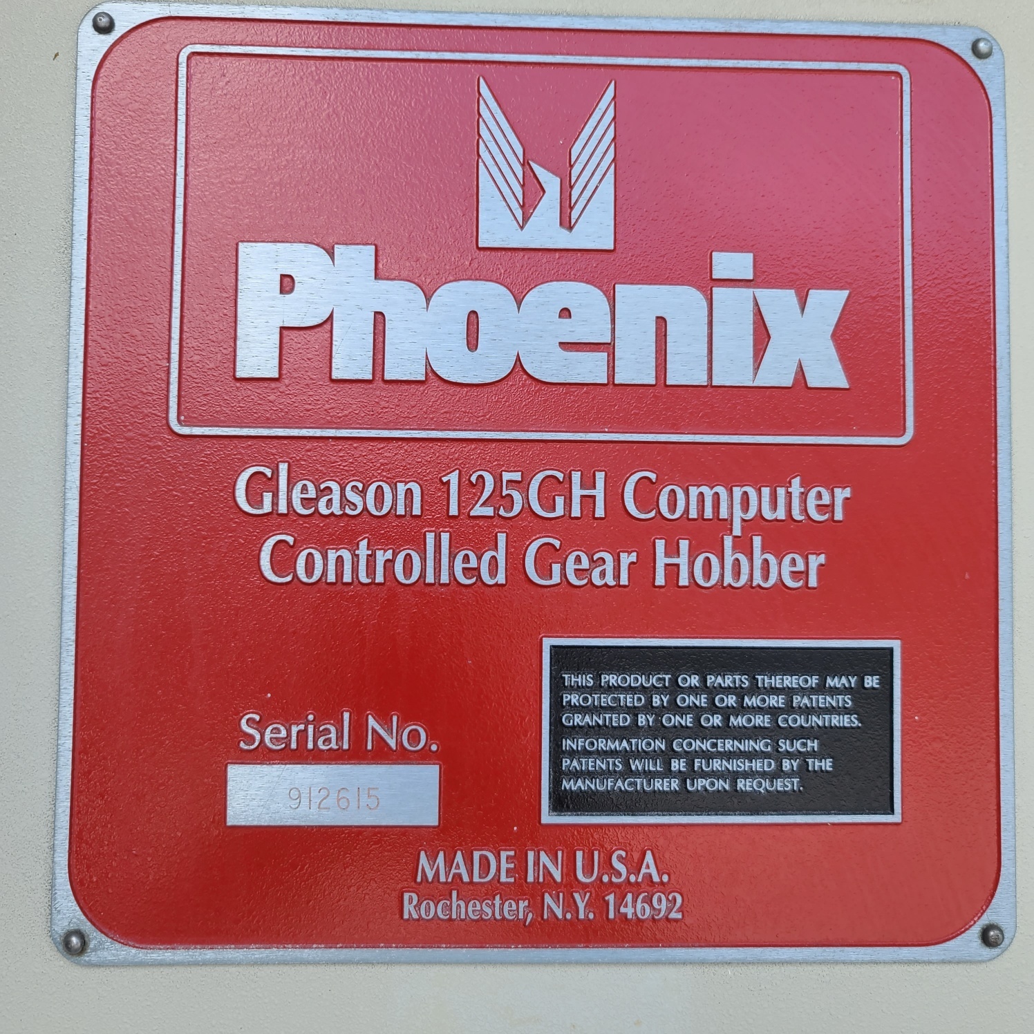 1995 GLEASON Phoenix 125GH GEAR HOBBERS (CNC) | Piselli Enterprises