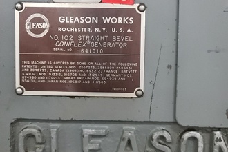 GLEASON 102 BEVEL GEAR GENERATORS STRAIGHT | Piselli Enterprises (7)
